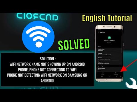 WiFi Network Name Not Showing Up || Phone Not Detecting WiFi Network On Android/Samsung [Fixed]