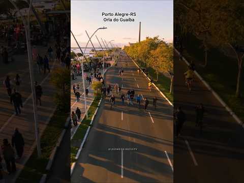 Orla do Guaíba em Porto Alegre-RS #turismors #portoalegre #riograndedosul #lagoadospatos #gramado