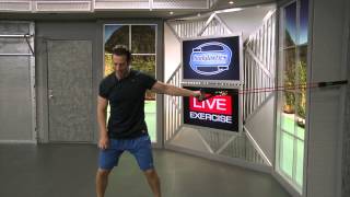 One Arm Biceps Side Curl with resistance band exercise video thumbnail