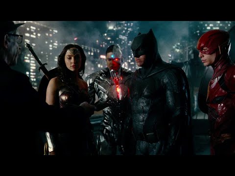 Harvey Bullock Meets Justice League Scene | Justice League (2017) Movie CLIP HD