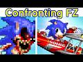 Friday Night Funkin Sonic EXE Confronting Yourself Final Zone Sonic Good Bad Ending FNF Mod
