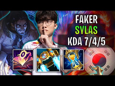 T1 Faker Plays Sylas Mid vs Pantheon! | Patch 2025.S1.3