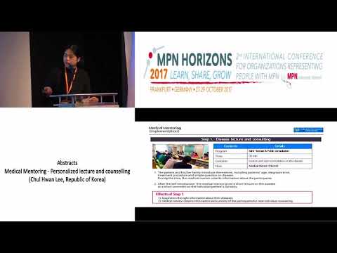 Medical Mentoring Personalized lecture and counselling - MPN Horizons 2017