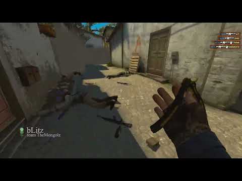 CSGO TheMongolz bLitz 4 Kills M4A1s vs Furia Inferno IEM Cologne 2023