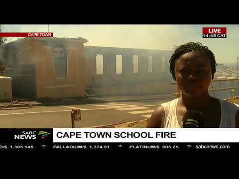 UPDATE: Firefighters battling Holy Cross Convent School fire - Iviwe Poti