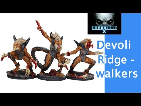 Chronicle X Painting: Devoli Ridgewalkers
