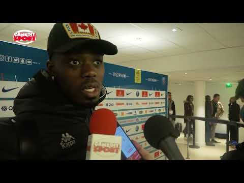 L'Angevin Bamba Abdoulaye après la défaite face au PSG (2-1)