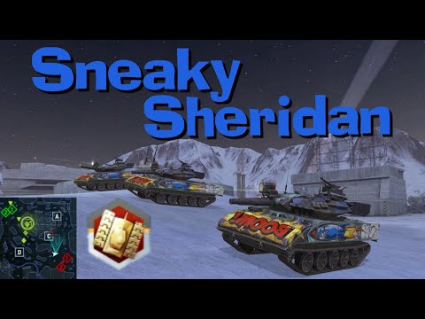 WOT Blitz Sneaky Sheridan in Realistic Mode