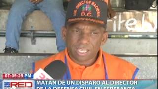 Matan de un disparo al director de la Defensa Civil en Esperanza Matan de un disparo al director de la Defensa Civil en Esperanza