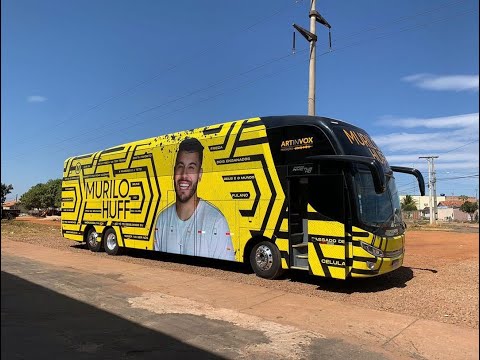 Novo Ônibus Do @MuriloHuff  Com Nova Plotagem 2022