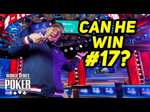 Live WSOP Bonus Coverage: Phil Hellmuth Chases 17th WSOP Bracelet