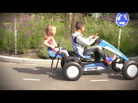 Mašinėlė GO-kartas Berg Juodas Edition BFR (iki 100kg) video
