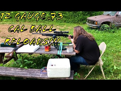 12GA .730 Round Ball Range Testing