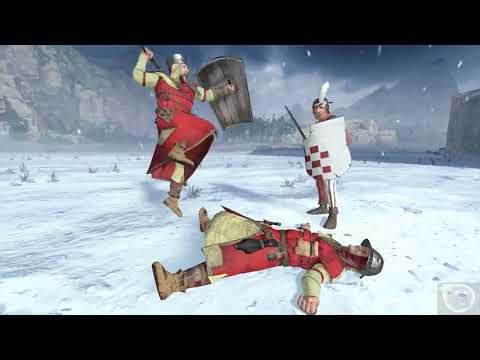 Empire Swordsmen VS Bretonnia Men-at-Arms (Shields) (Total War Warhammer 3)