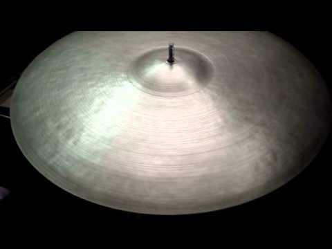 22 Rustico Senescent Ride, 2186g - Handcrafted cymbals by Craig Lauritsen