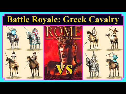 A.I. Cavalry Only | Greek Culture Factions | Battle Royale | Rome Total War