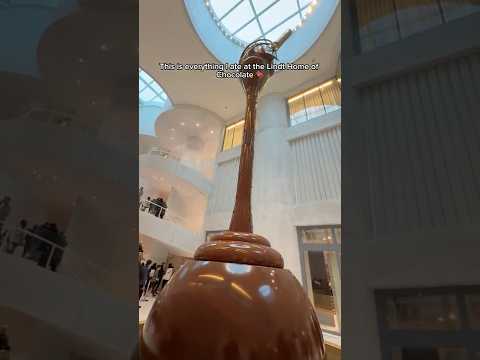 Everything I ate at the Lindt Home of Chocolate 🍫🤎