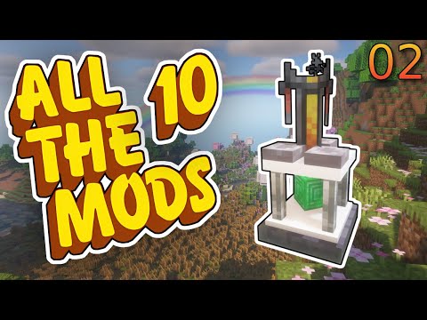 EP 2 - Easy Creative Flight! - Infusion Pylon Mod Minecraft All The Mods 10