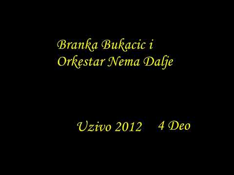 Branka Bukacic i Orkestar Nema Dalje 2012 4 Deo