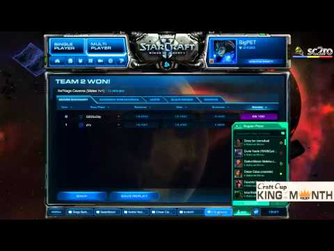 CraftCup KotM #2 - sYz vs GoOdy (sYz gives FW to GoOdy)