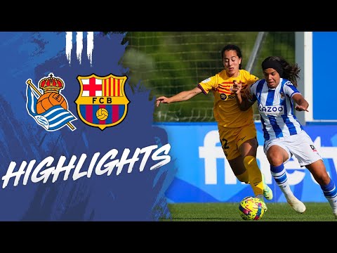 HIGHLIGHTS | J28 - Liga F |  Real Sociedad 2 - 5 FC Barcelona