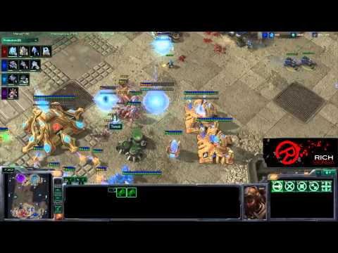 Rmaster Houseal vs. HardStyleMix Tweak - Starcraft 2 - 2v2 - PTvTZ