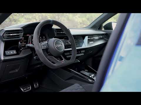 Audi RS 3 Sportback performance edition Interior Design in Nogaro Blue