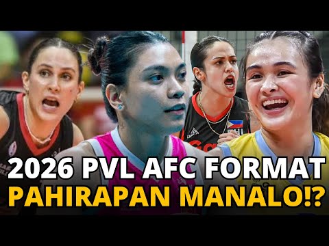 PVL AFC Format Explained! 4 na Rounds!? Elims-QRound-Play-in-Play-Offs!? May Stepladder format pa!?