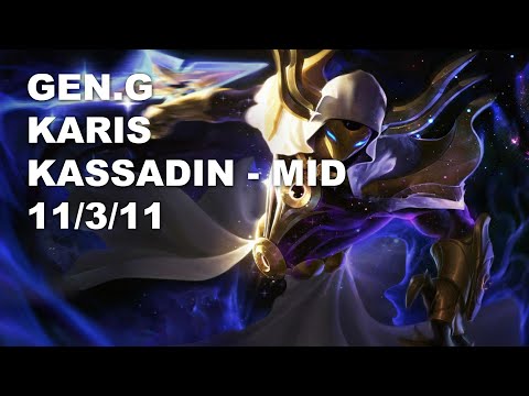 Gen.G Karis Mid Kassadin vs Ahri - KR Challenger Patch 10.8