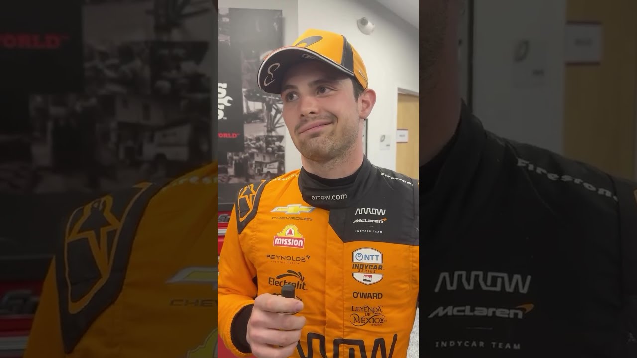 Hey Pato, What's It Like Winning 2 Races In 1 Day? | IndyCar