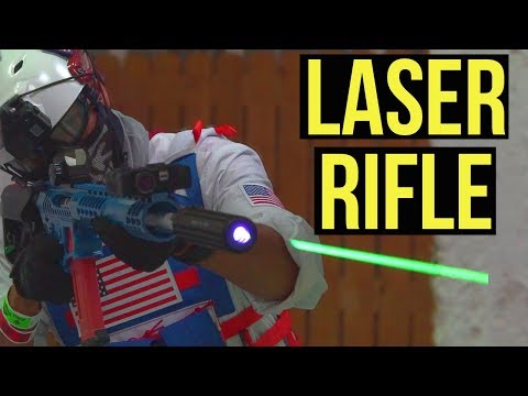 Decimating Laser Rifle | Airsoft Summer Palooza 2018 (EMG F1 Arms BDR-15 w/ Tracers)