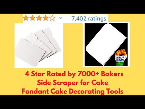 Cake Side Scraper (Pack Of 4)