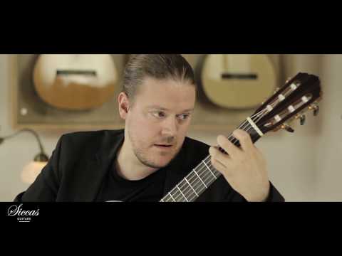 Otto Tolonen plays Study 8 Op. 6 by Fernando Sor on a 2017 Walter Verreydt