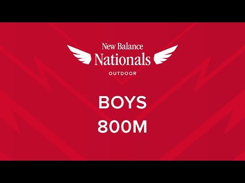 Boys 800m - New Balance Nationals Outdoor 2025