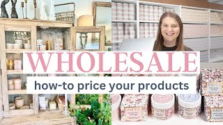 How I Price my Products for Wholesale