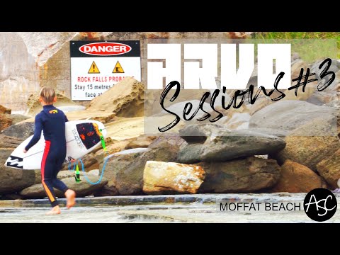 Arvo Surf Sessions #3 - Surfing Moffat Beach Sunshine coast [4k]