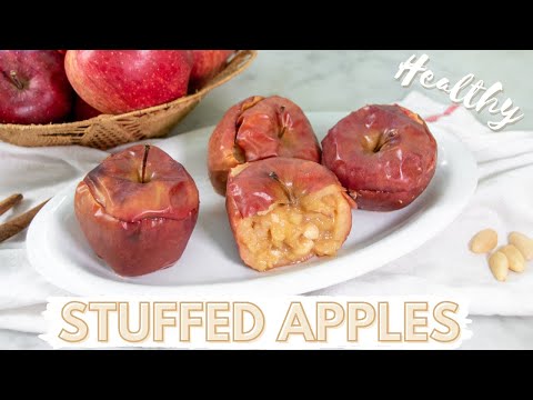 How to Make Healthy Stuffed Apples (Vegan-Friendly)