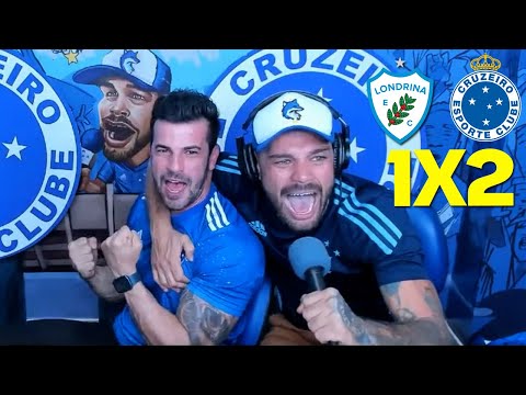 ⚽ GOLS - LONDRINA 1X2 CRUZEIRO - JORNADA ESPORTIVA CRUZEIRO SPORTS - VIRADA NO ÚLTIMO LANCE DO JOGO!
