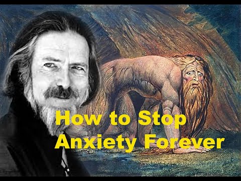 How to Stop Overthinking and Anxiety. Get Rid of Anxiety Forever- Alan Watts   (RARE)