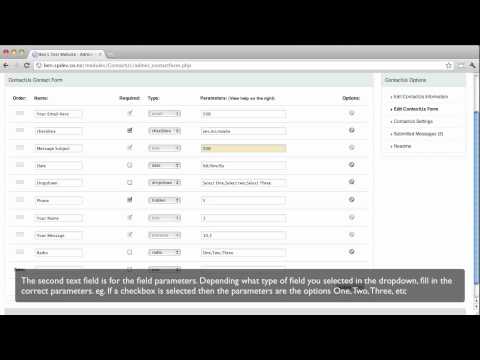 e107 Tutorial: ContactUs Module Tutorial