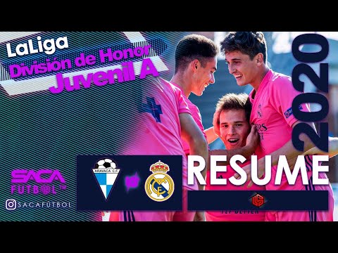 Aravaca CF vs Real Madrid División de Honor Juvenil A 2020