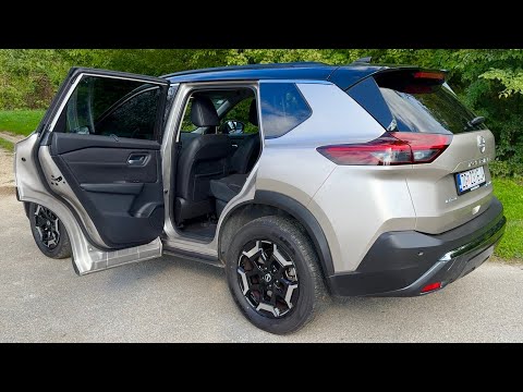 New NISSAN X-TRAIL N-Trek - PRACTICALITY test, TRUNK SPACE & rear seats adjustments