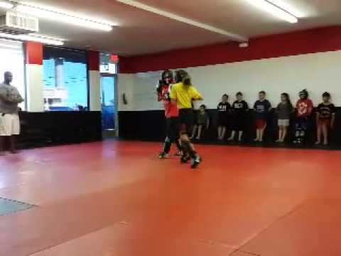 85lbs. Girl vs. 150 lbs. Plus boy