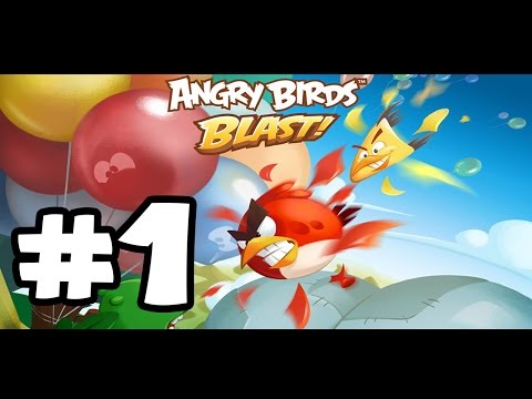 Angry Birds Blast - Gameplay Walkthrough Part 1 (iOS, Android)