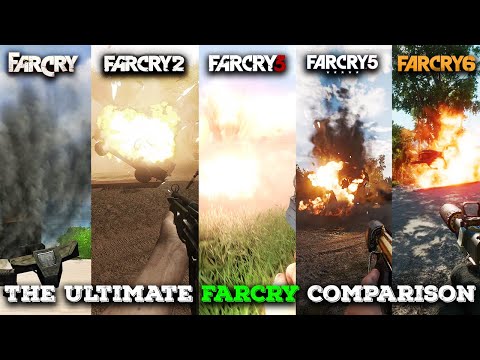 Every Far Cry Game Details and Physics Comparison || Evolution