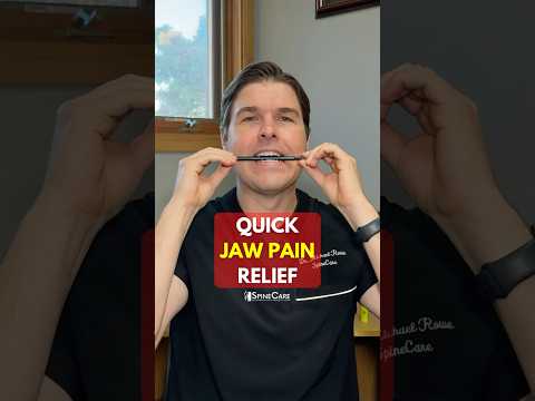 Quick Jaw Pain Relief