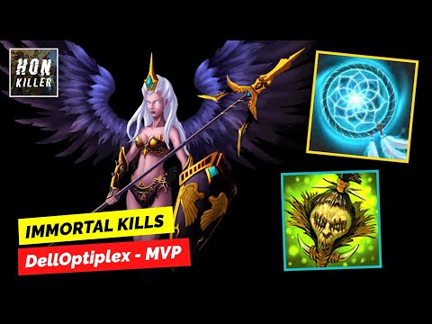 HoN Valkyrie DREAMCATCHER with SHRUNKEN HEAD - MVP