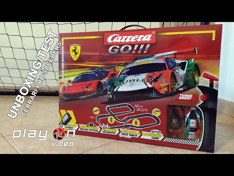 Carrera Go - Ferrari Pro Speeders - Unboxing and Test