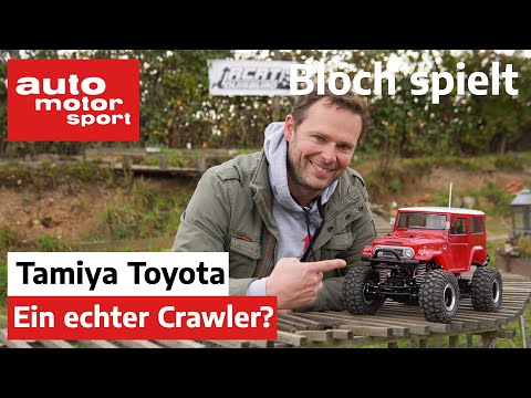 Tamiya Toyota Land Cruiser? Mit dem Crawler durchs Gelände - Bloch spielt #16 | auto motor sport