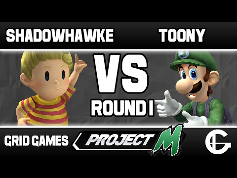 Shadowhawke (Lucas) VS Toony (Luigi) | Grid Project M Weekly 53 | Round 1